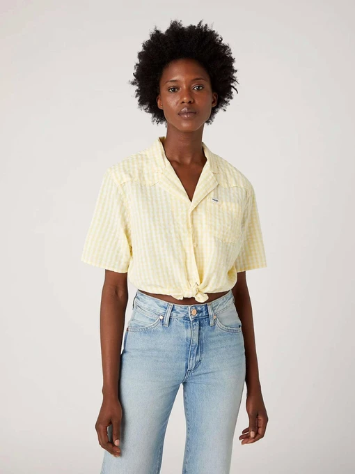 Сорочки Wrangler Tie Resort Shirt модель W5Q45PY37 Фото