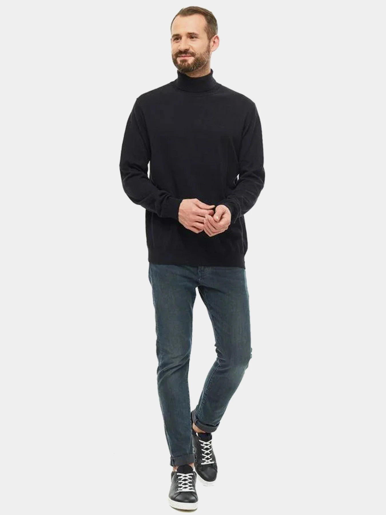 Свитры и кардиганы Wrangler Roll Neck Knit модель W8A22P100 Свитры и кардиганы Wrangler Roll Neck Knit модель W8A22P100 Фото