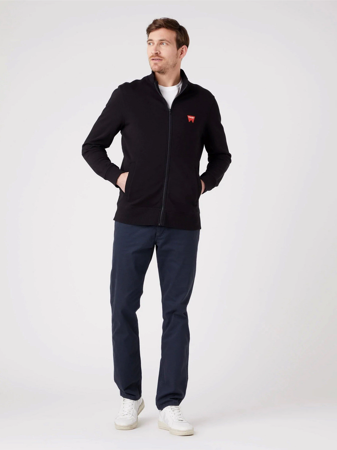 Худи и свитшоты Wrangler Funnel модель W663HA100 Худи и свитшоты Wrangler Funnel модель W663HA100 Фото