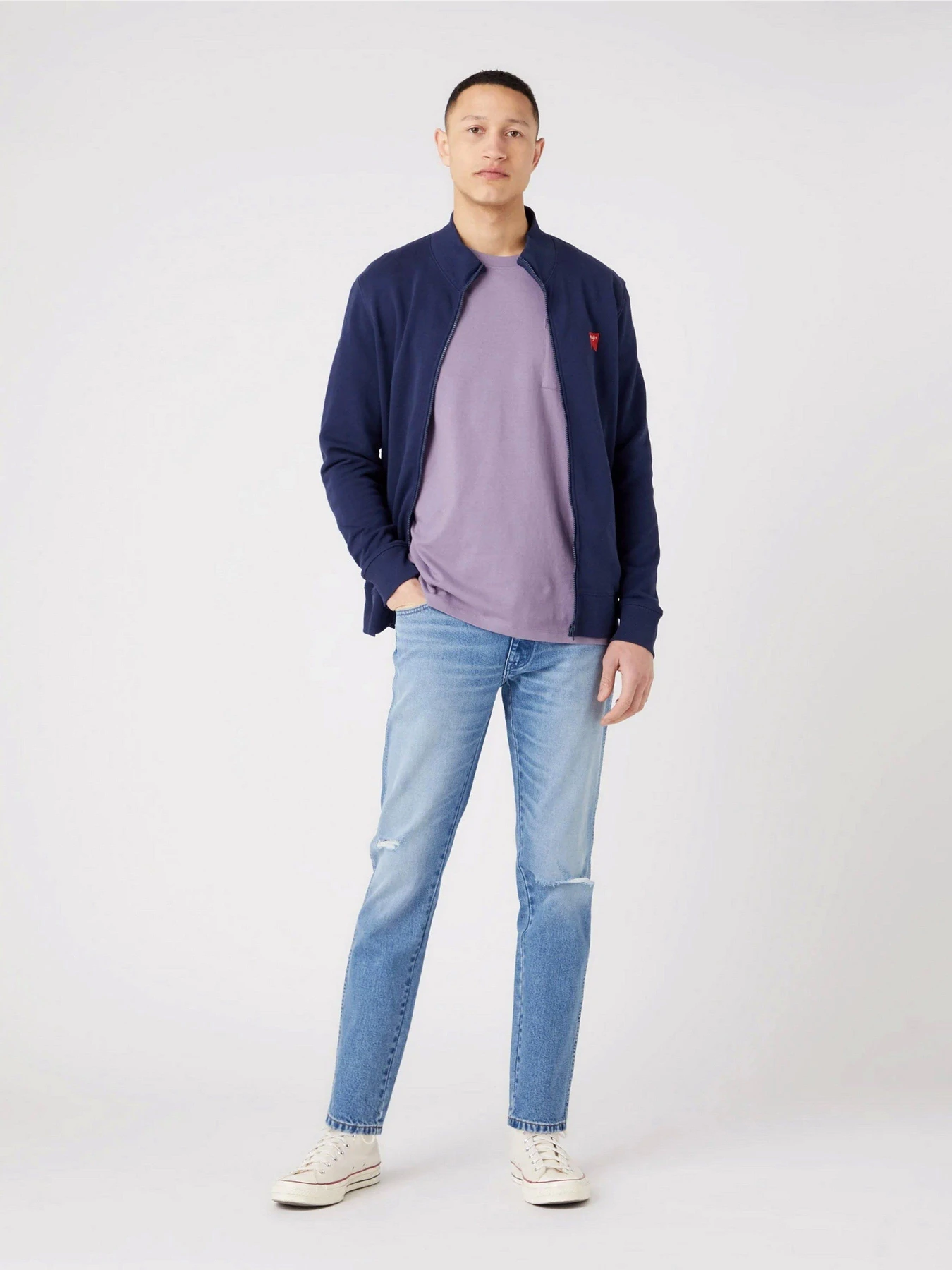 Худи и свитшоты Wrangler Funnel модель W663HA114 Худи и свитшоты Wrangler Funnel модель W663HA114 Фото