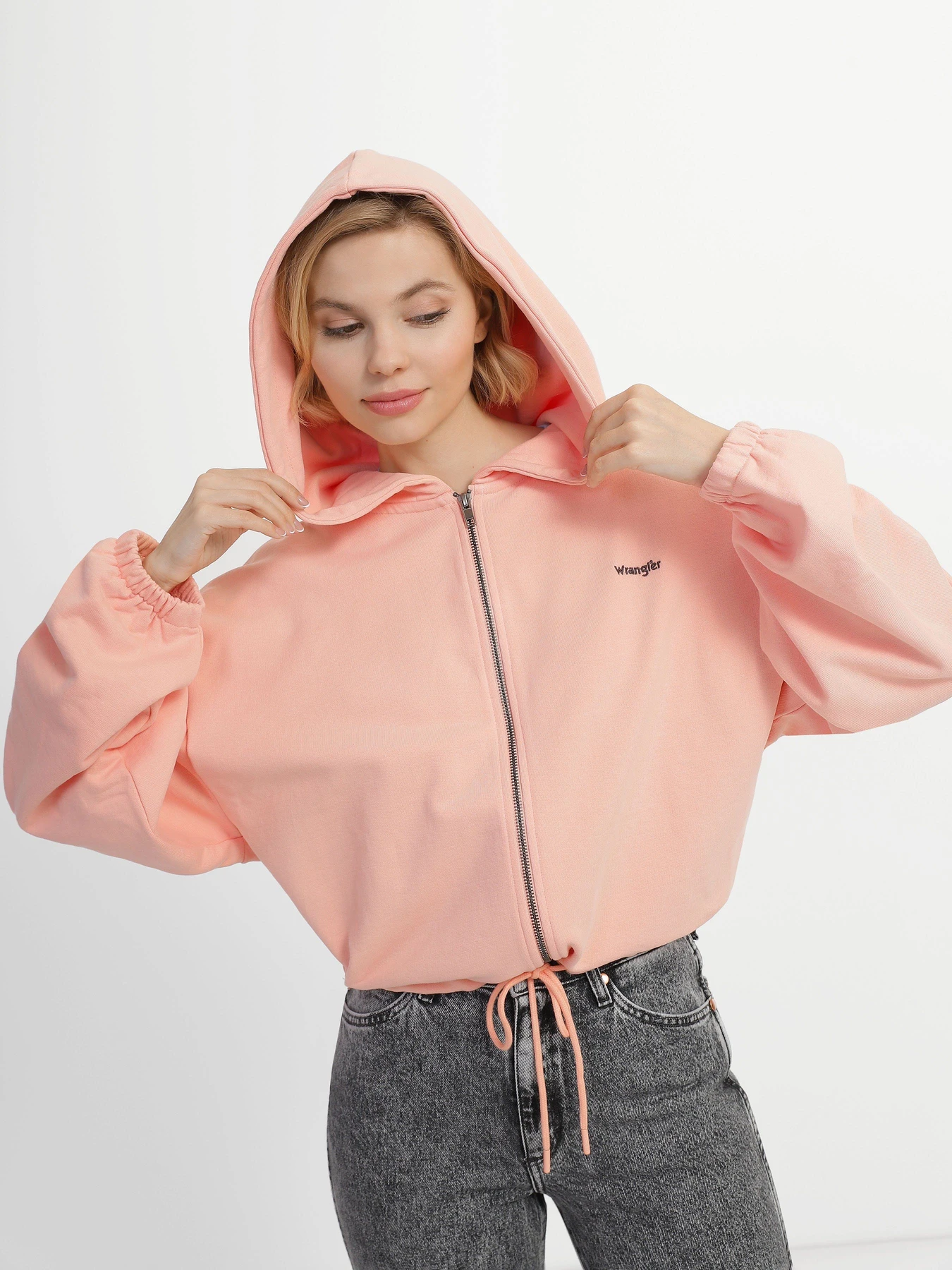 Худі та світшоти Wrangler Zip Hoodie модель W6T0I4P60 Фото