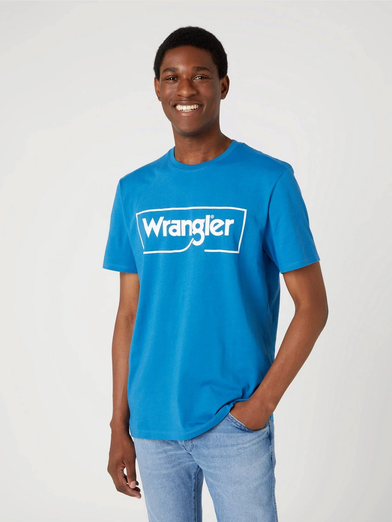 Футболки і поло Wrangler Frame Logo модель W70JD369F Футболки і поло Wrangler Frame Logo модель W70JD369F Фото