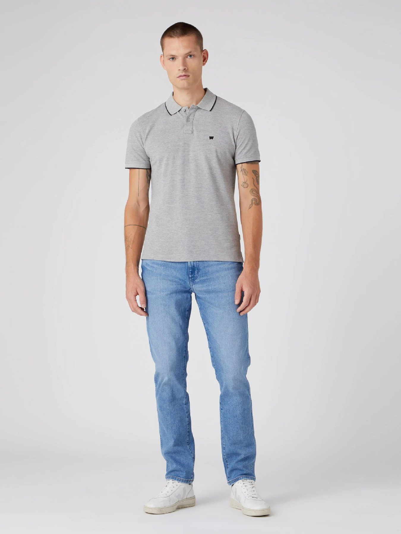 Футболки і поло Wrangler Polo shirt модель W7BHK4X37 Фото