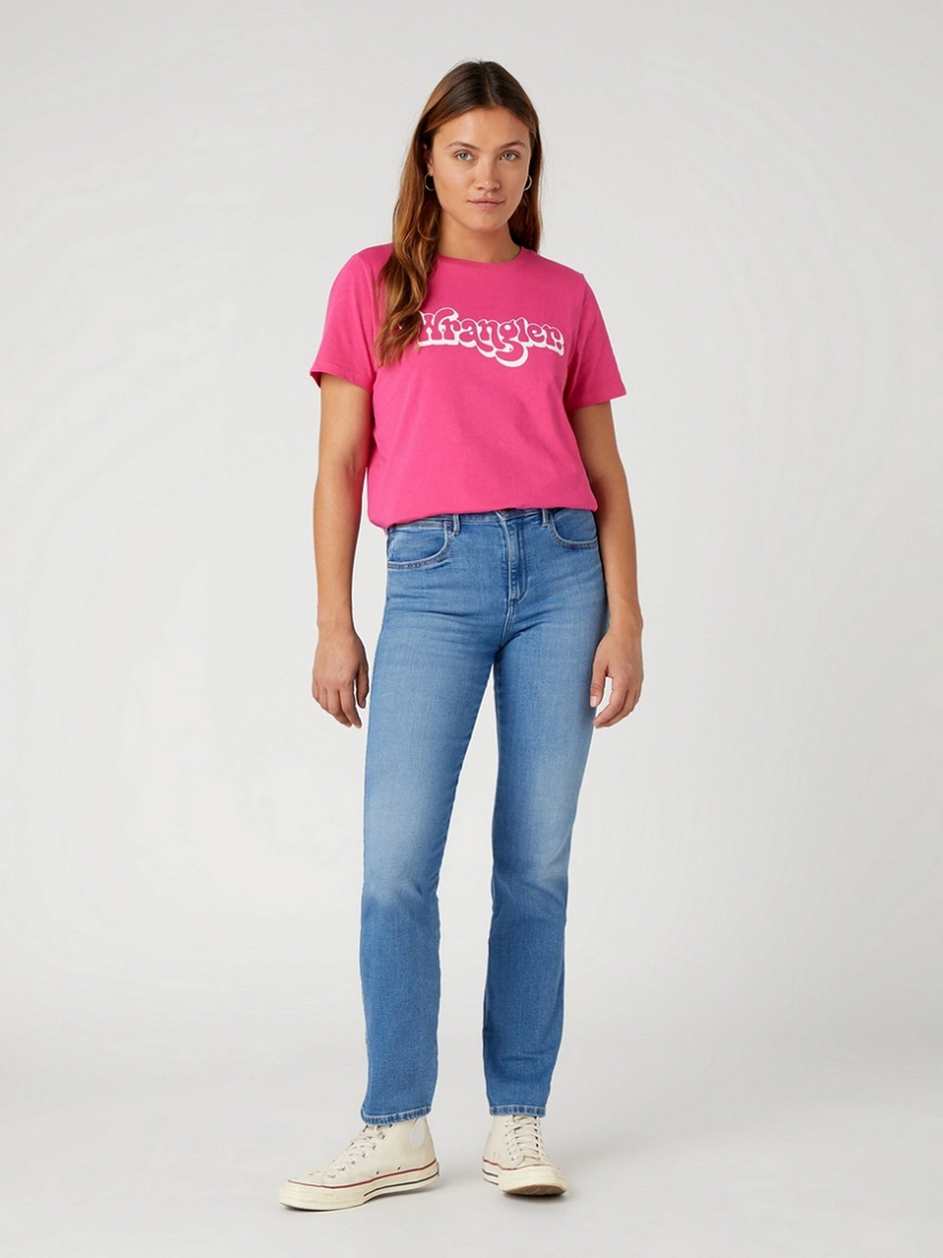 Футболки и поло Wrangler Round Tee модель W7N4D3P62 Футболки и поло Wrangler Round Tee модель W7N4D3P62 Фото