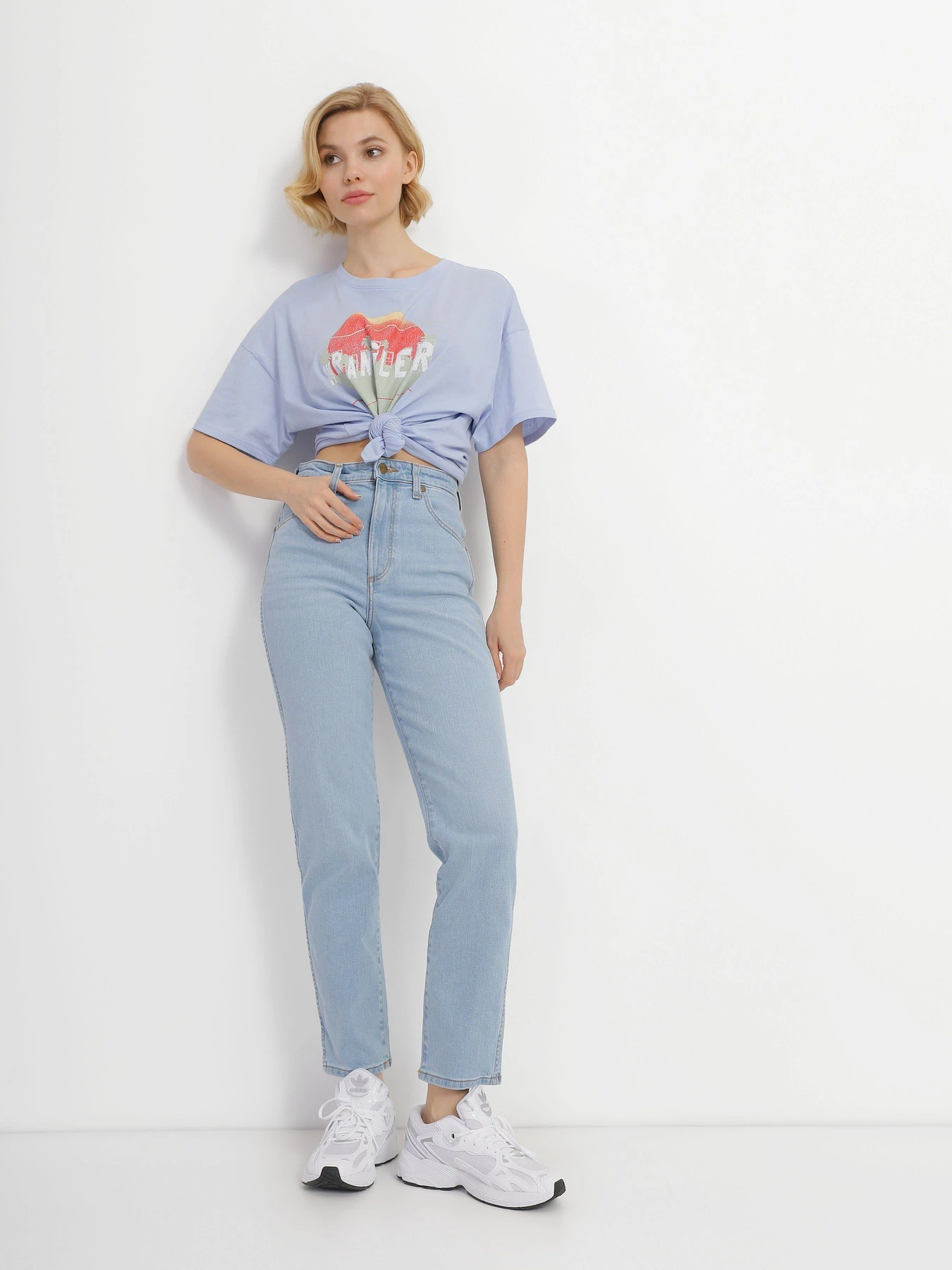 Джинсы Wrangler Mom модель W246HN42H_32 Джинсы Wrangler Mom модель W246HN42H_32 Фото
