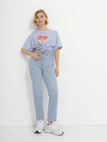 Джинсы Wrangler Mom модель W246HN42H_32 Фото
