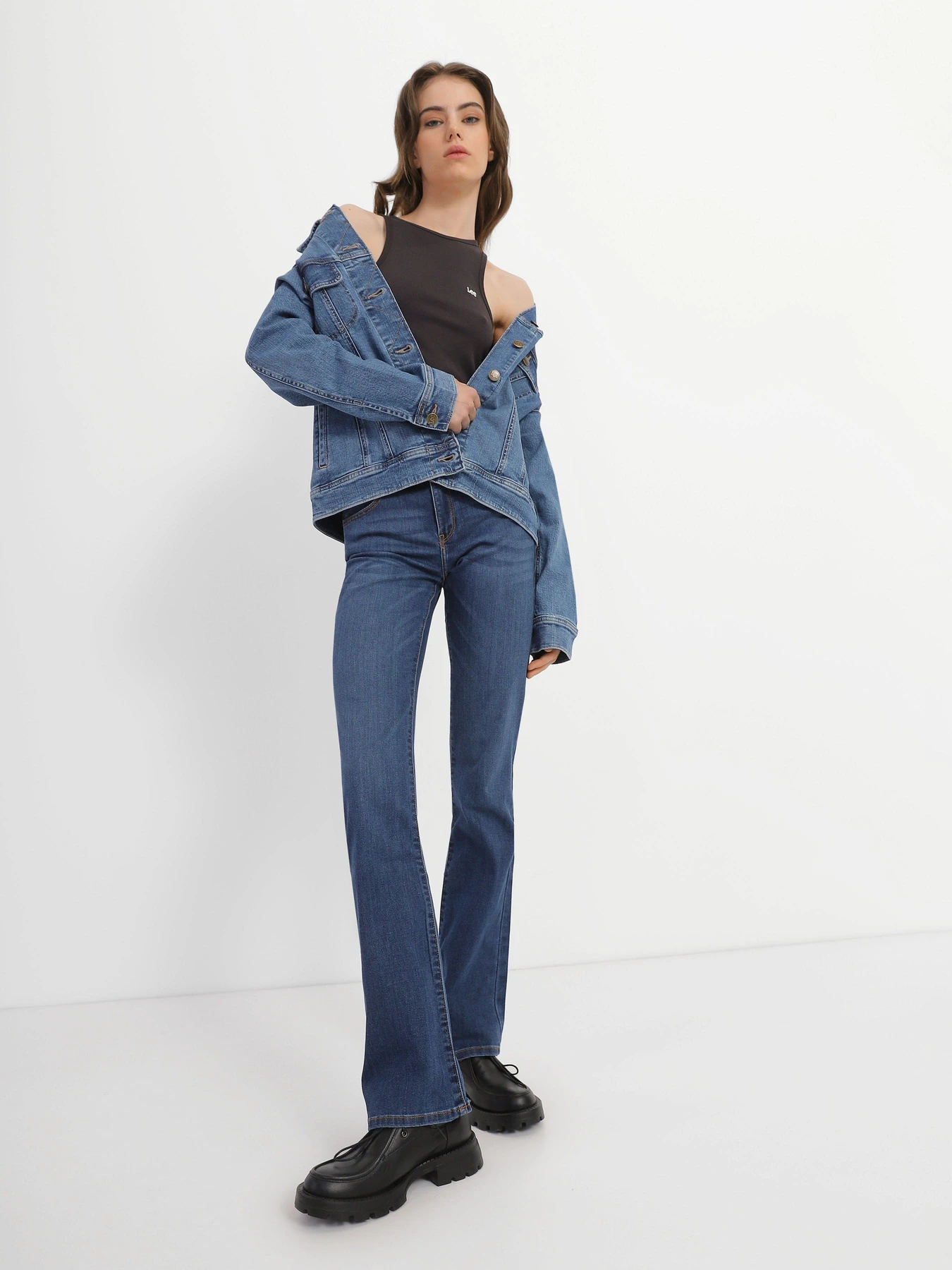 Джинси Wrangler Bootcut модель W28BCK43M_32 Джинси Wrangler Bootcut модель W28BCK43M_32 Фото