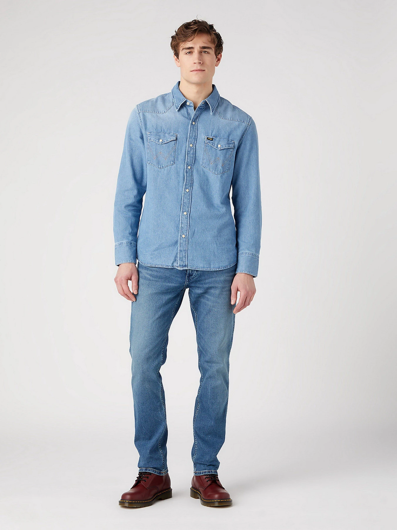 Джинсы Wrangler Greensboro модель 112341415 Джинсы Wrangler Greensboro модель 112341415 Фото