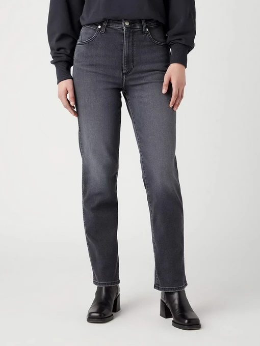 Джинсы Wrangler Mom Straight модель 112343581 Фото