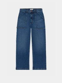 Джинсы Wrangler Cropped Carpenter модель 112339507 Фото
