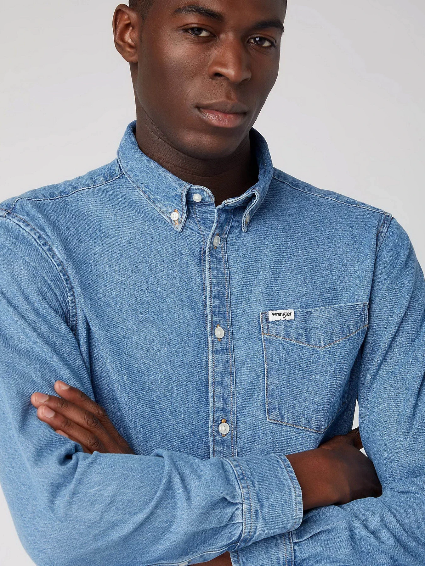 Рубашки Wrangler Ls 1 Pkt Button Down модель 112341914 Рубашки Wrangler Ls 1 Pkt Button Down модель 112341914 Фото