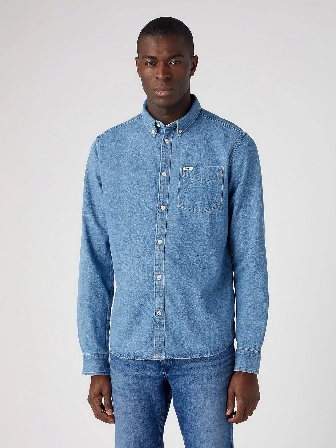 Рубашки Wrangler Ls 1 Pkt Button Down модель 112341914 Рубашки Wrangler Ls 1 Pkt Button Down модель 112341914 Фото
