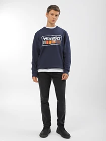Худи и свитшоты Wrangler Graphic Crew Sweat модель 112339482 Фото