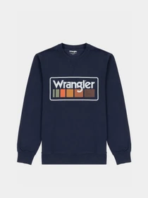 Худи и свитшоты Wrangler Graphic Crew Sweat модель 112339482 Фото