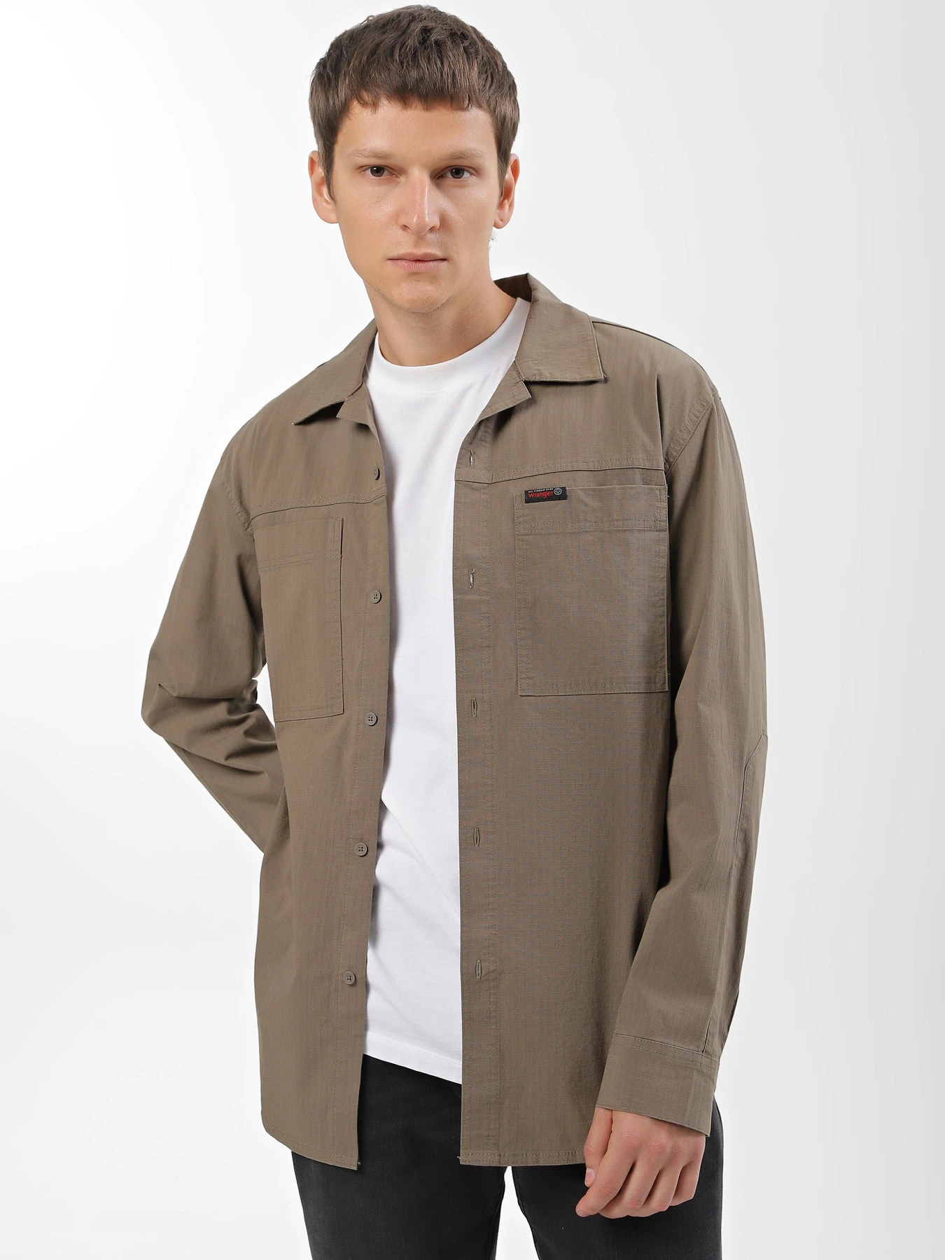 Рубашки Wrangler Technical Fleece модель 112338866 Рубашки Wrangler Technical Fleece модель 112338866 Фото