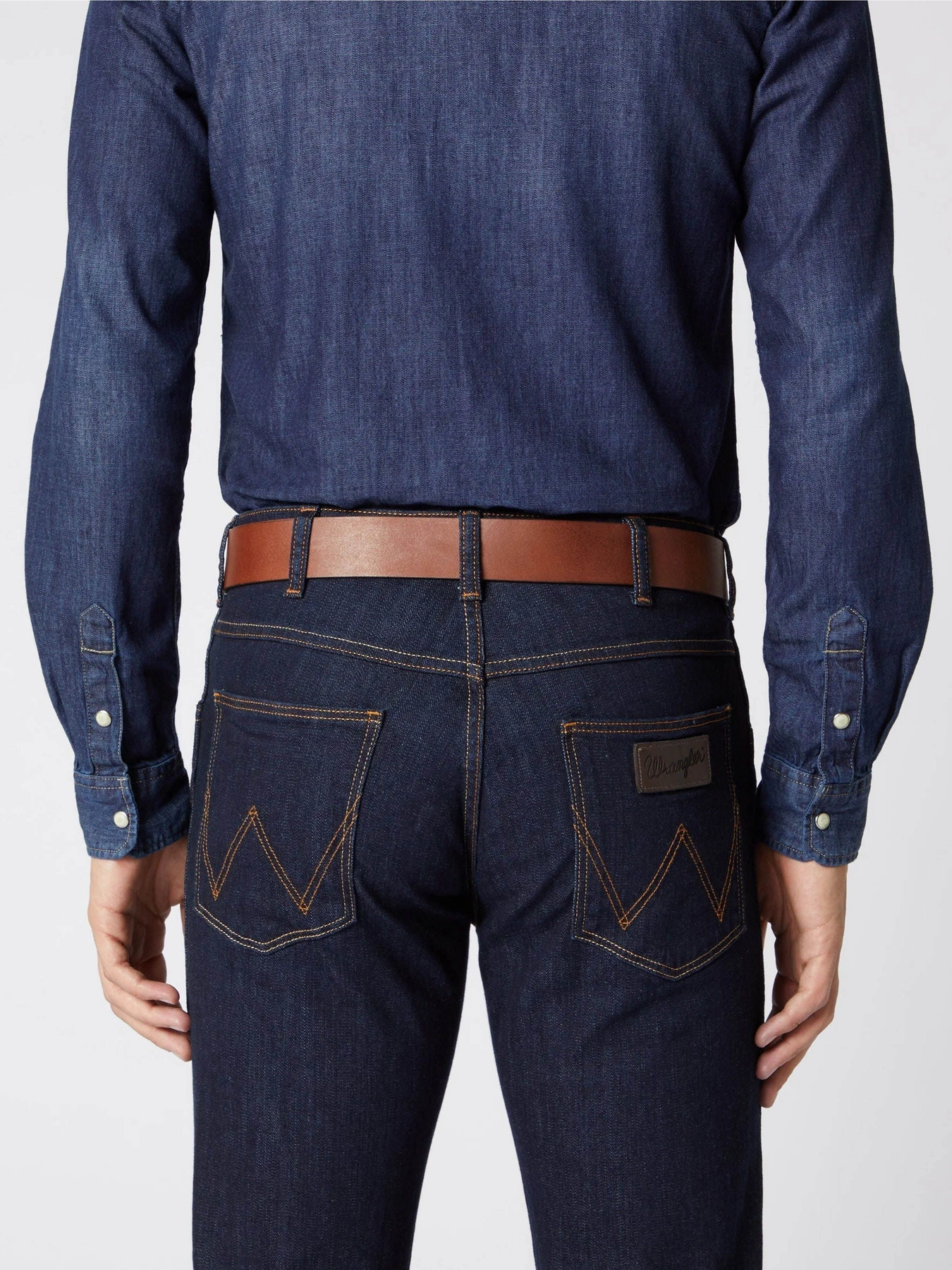 Ремені Wrangler Metal Loop модель W0080US6K Ремені Wrangler Metal Loop модель W0080US6K Фото