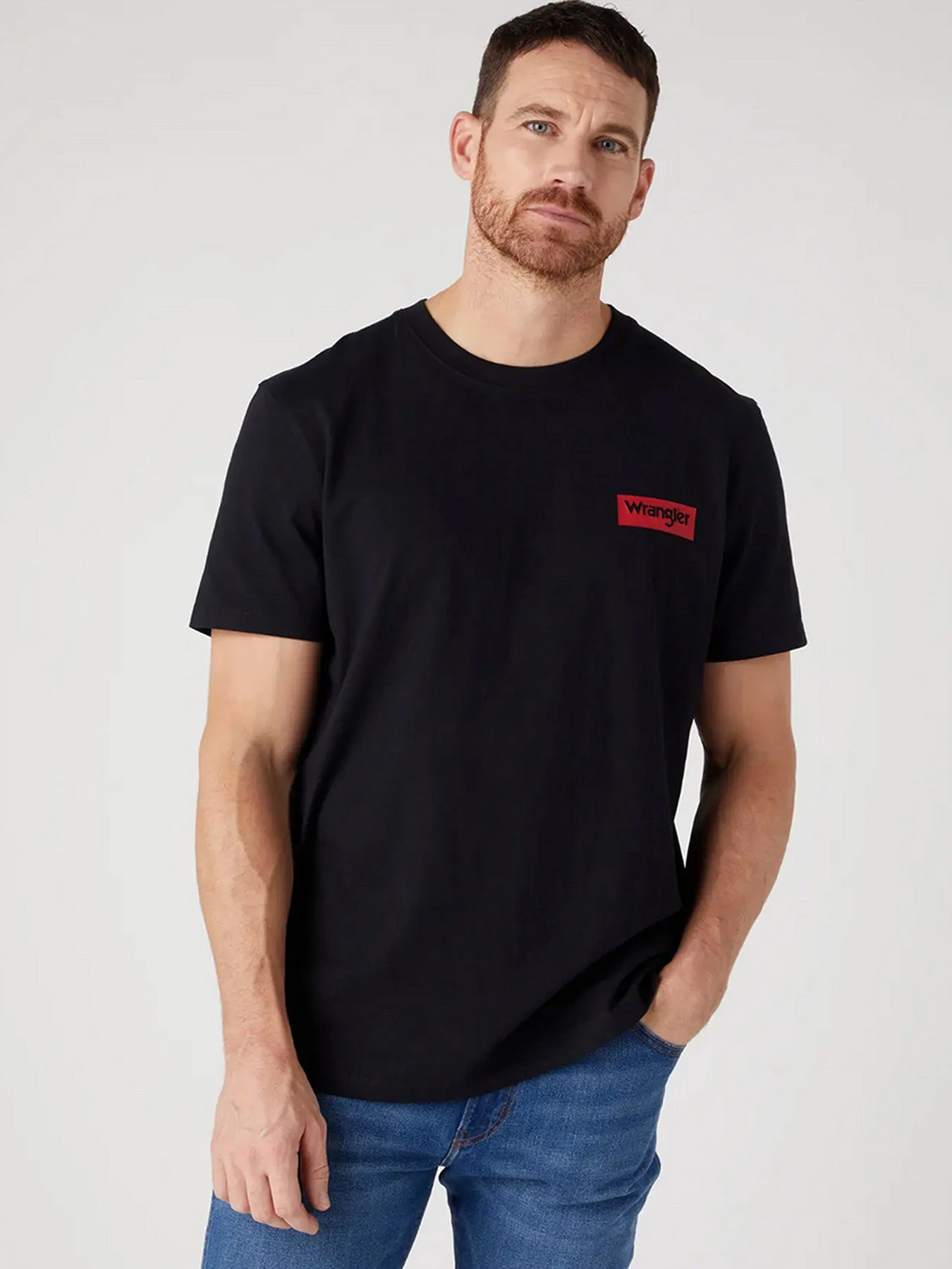 Футболки и поло Wrangler Logo модель W750EE100 Футболки и поло Wrangler Logo модель W750EE100 Фото
