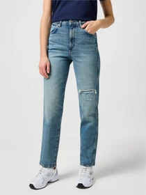 Джинси Wrangler Mom Straight модель 112343582 Фото