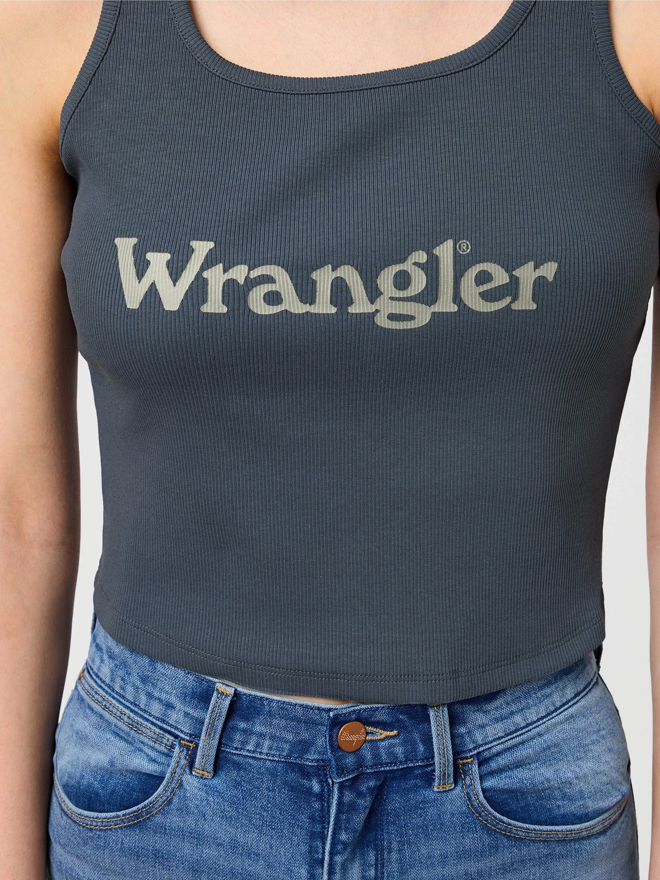 Футболки и поло Wrangler Logo Tank модель 112350280 Футболки и поло Wrangler Logo Tank модель 112350280 Фото