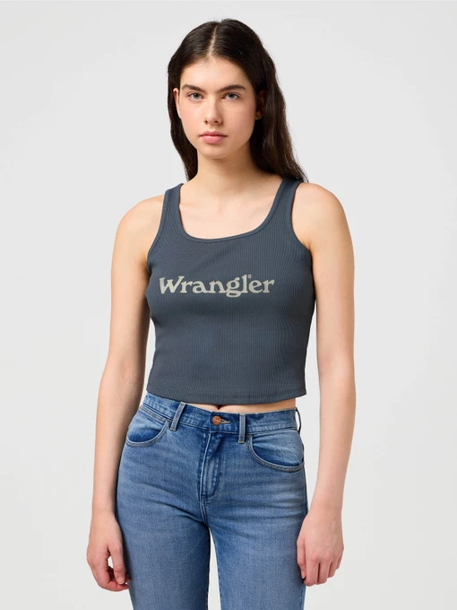 Футболки и поло Wrangler Logo Tank модель 112350280 Фото