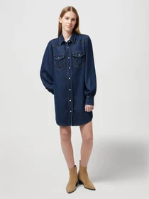 Платья Wrangler Balloonsleeve модель 112350339 Фото