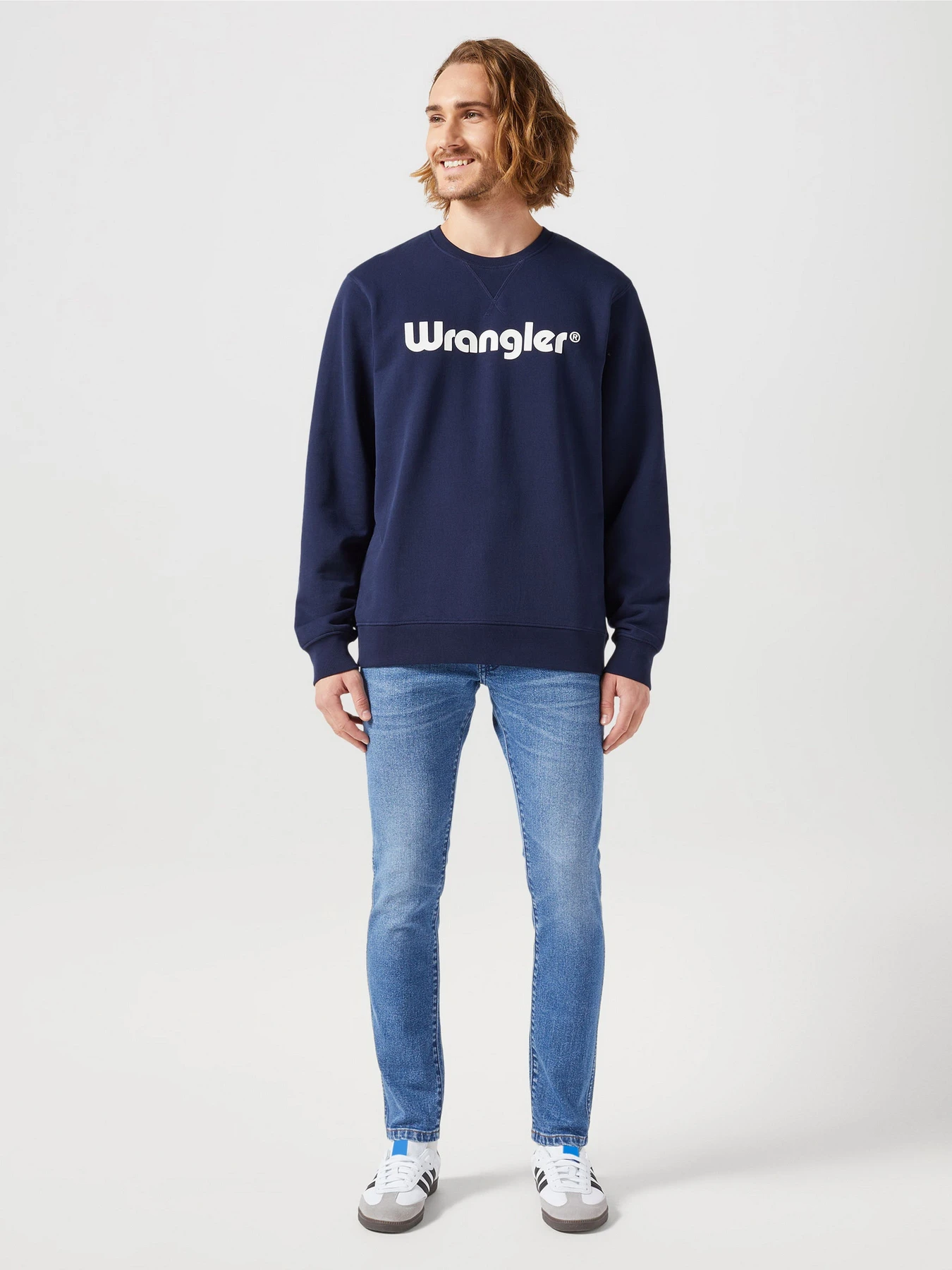 Худі та світшоти Wrangler Logo Crew модель 112350539 Худі та світшоти Wrangler Logo Crew модель 112350539 Фото