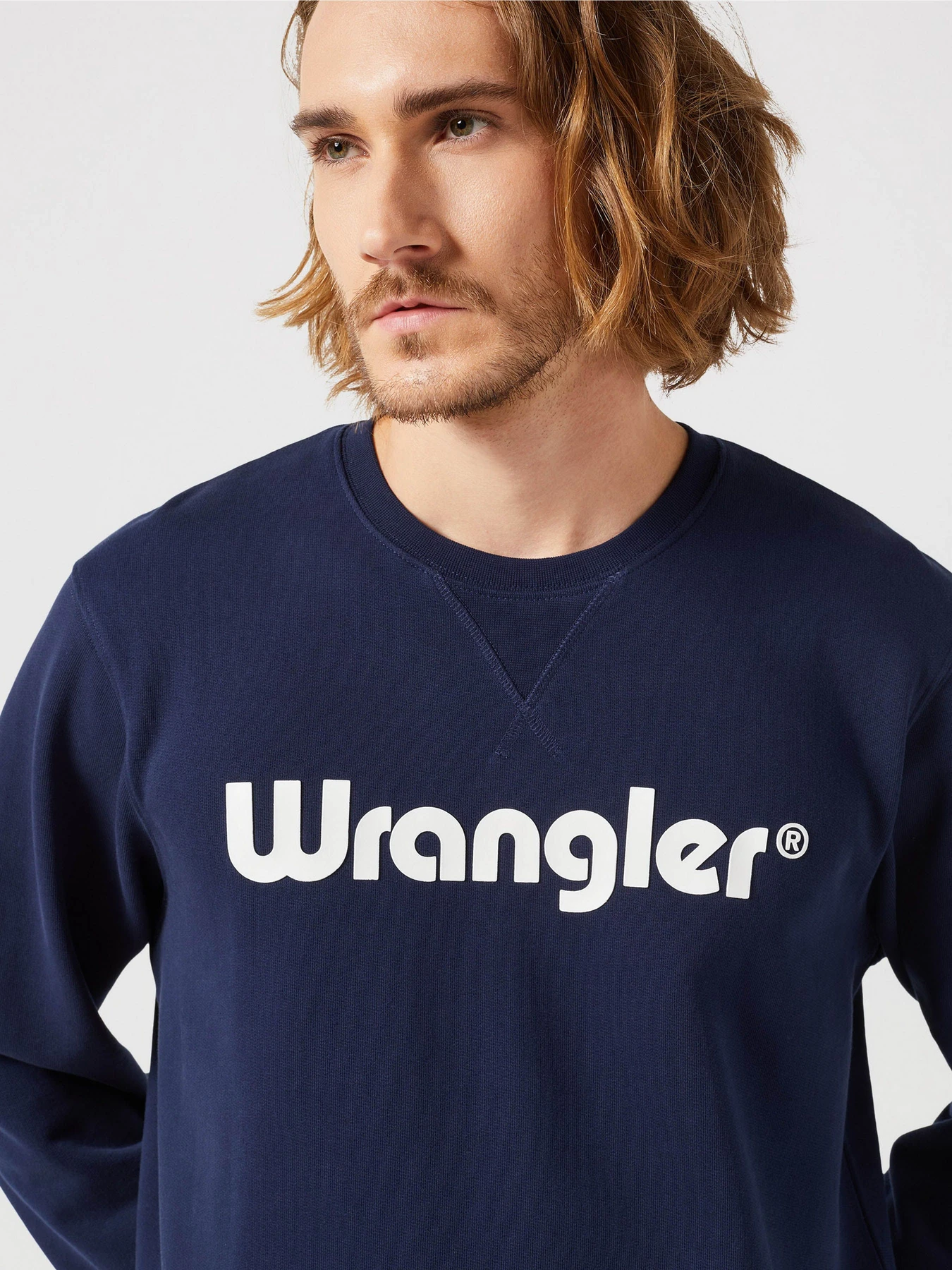 Худі та світшоти Wrangler Logo Crew модель 112350539 Худі та світшоти Wrangler Logo Crew модель 112350539 Фото