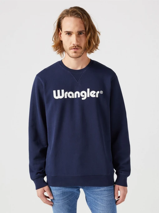 Худі та світшоти Wrangler Logo Crew модель 112350539 Фото