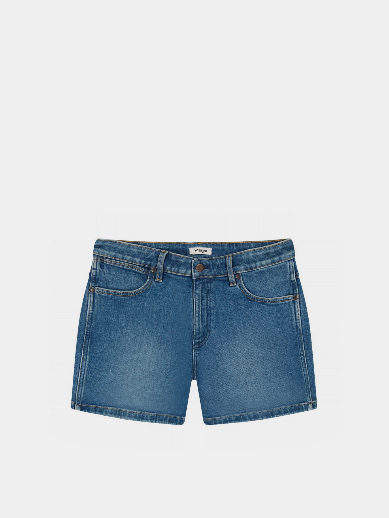 Шорты Wrangler Boyfriend модель 112351037 Фото