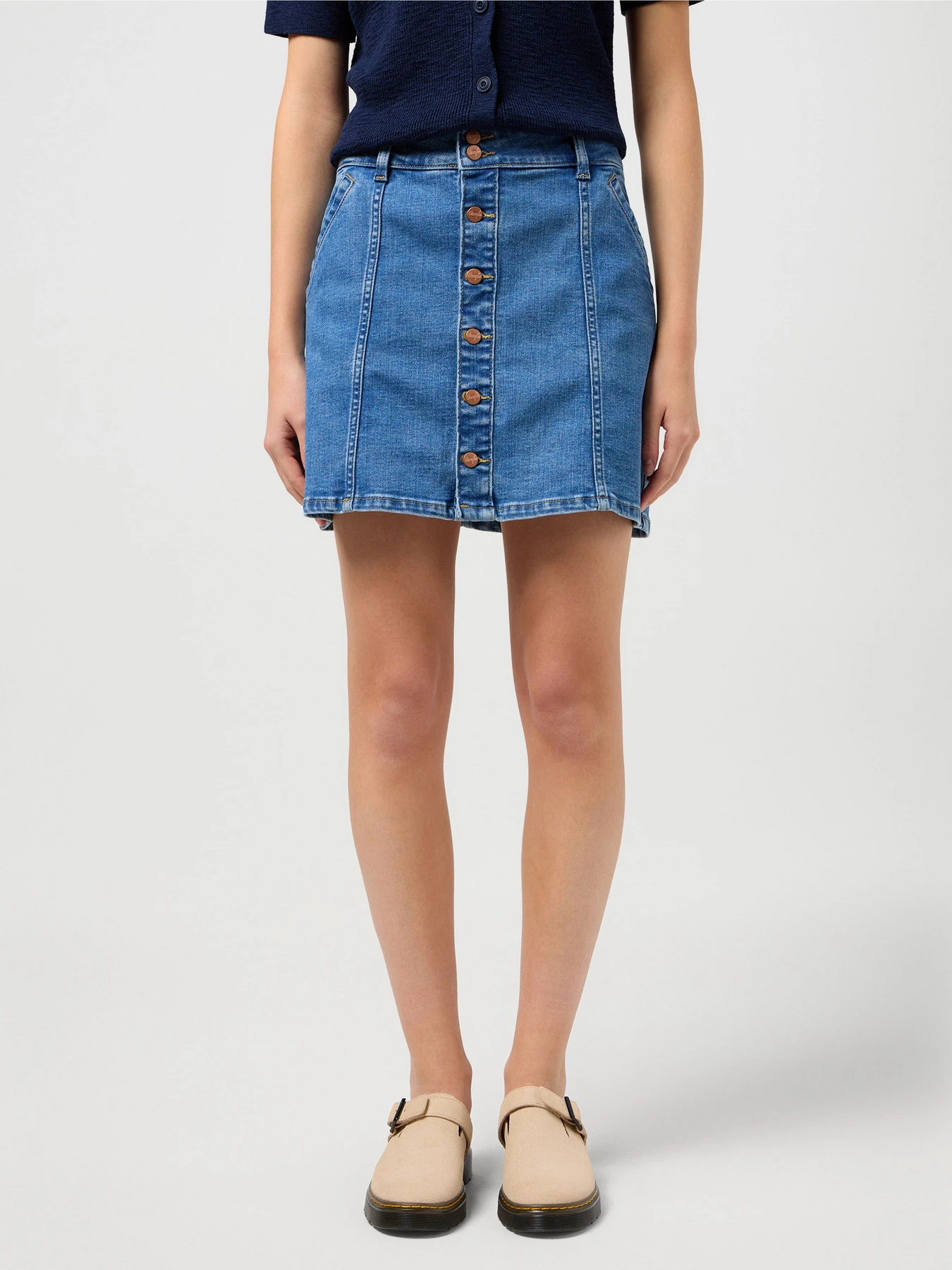 Юбки Wrangler Denim Mini модель 112352524 Юбки Wrangler Denim Mini модель 112352524 Фото