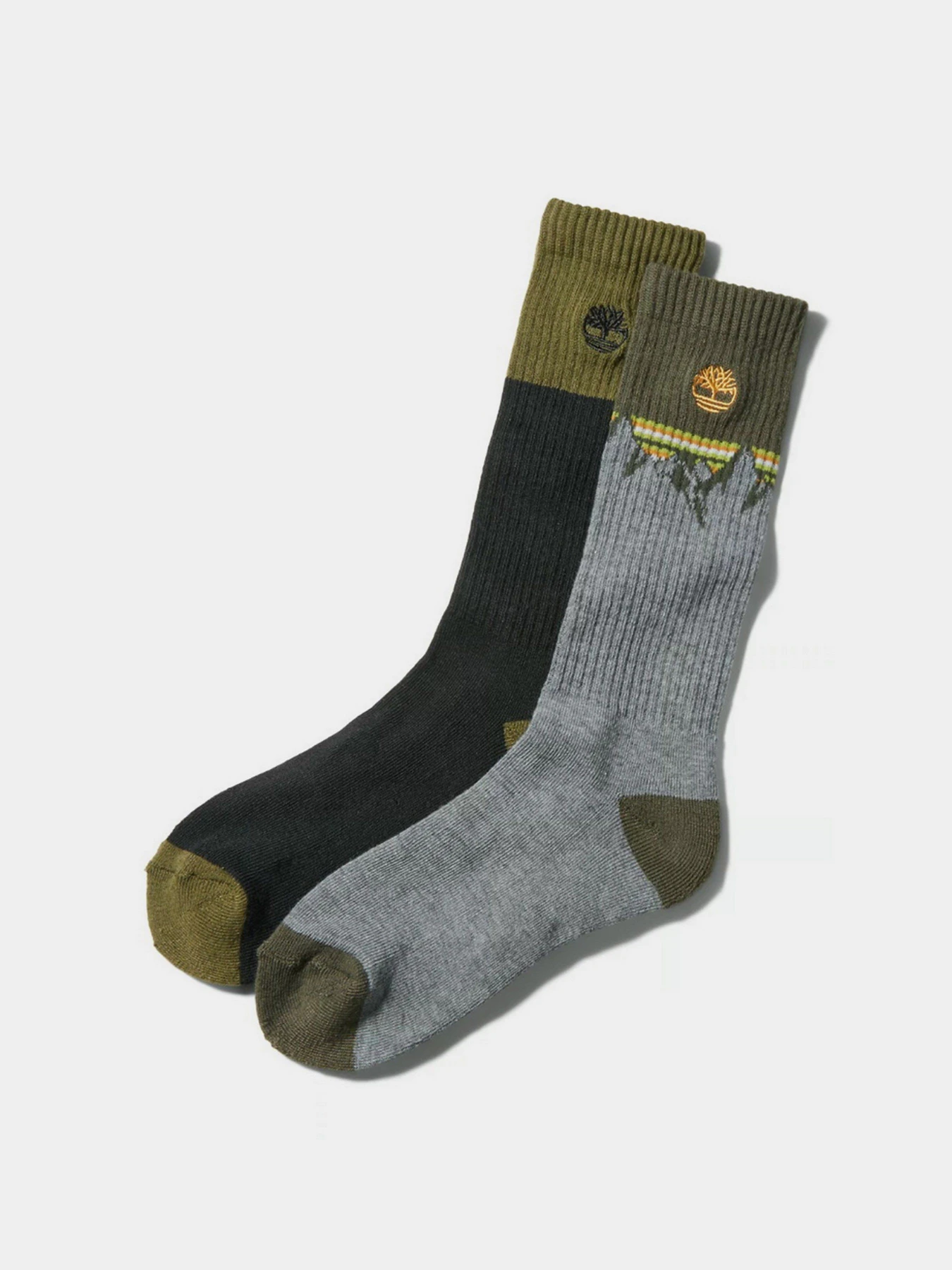 Шкарпетки та гольфи Timberland Two Pack Top-Stripe модель TB0A1EXX052 Шкарпетки та гольфи Timberland Two Pack Top-Stripe модель TB0A1EXX052 Фото