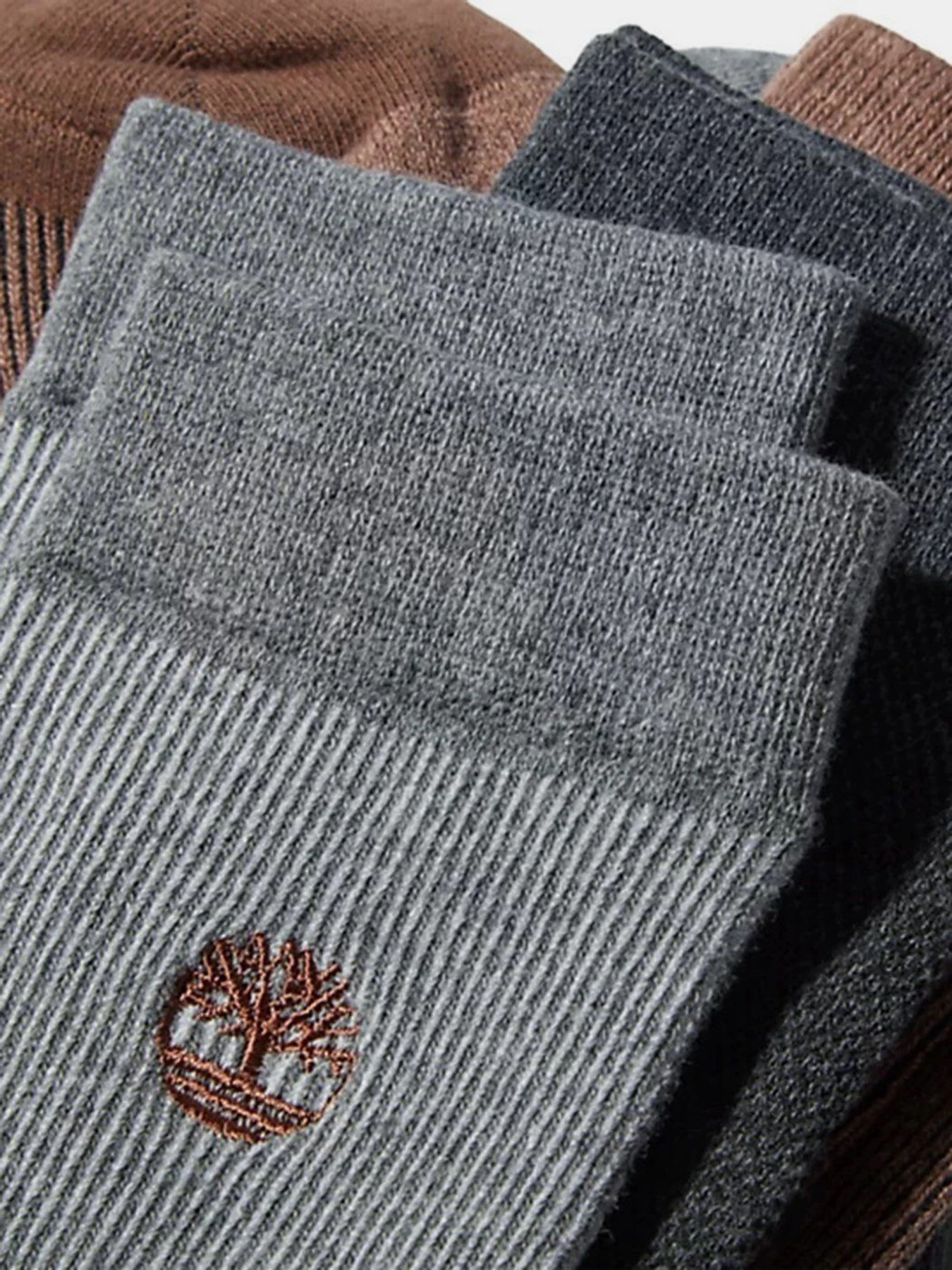 Шкарпетки та гольфи Timberland Three Pair Pack Piqué Crew модель TB0A1EQK500 Фото
