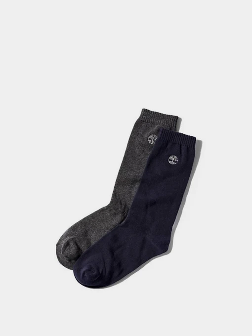 Шкарпетки та гольфи Timberland Two Pair Pack Everyday Crew модель TB0A1EQH451 Фото