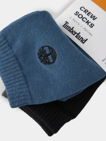 Носки и гольфы Timberland Two Pair Pack Everyday Crew модель TB0A1EQHBZ4 Фото