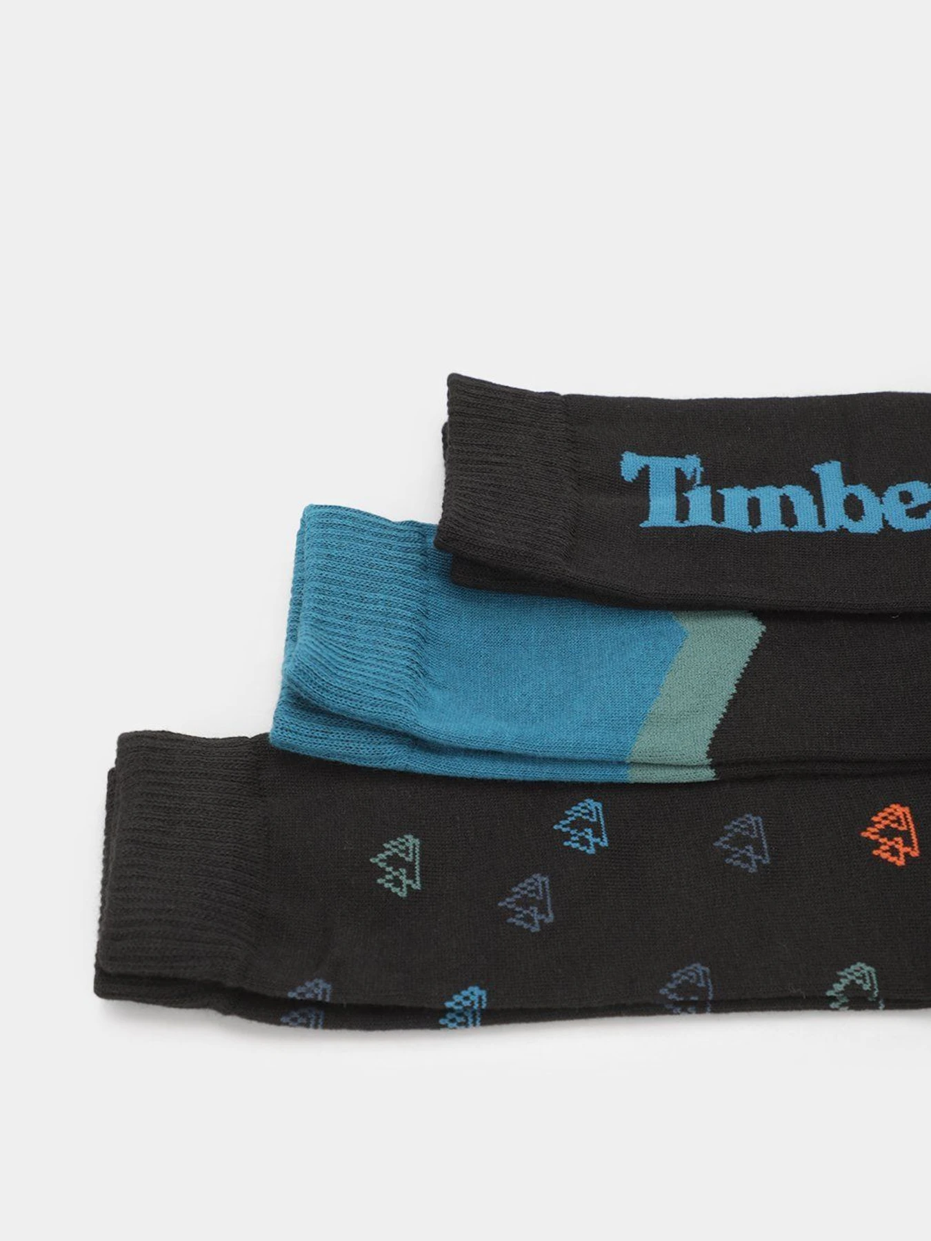 Носки и гольфы Timberland Gift Set Of 3 Pair Pack Crew модель TB0A1F2E001 Фото