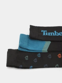 Носки и гольфы Timberland Gift Set Of 3 Pair Pack Crew модель TB0A1F2E001 Фото