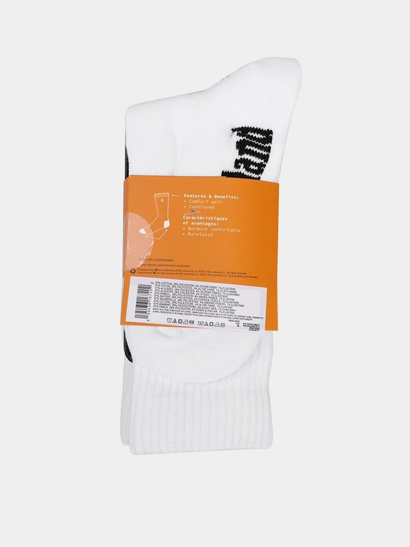 Носки и гольфы Timberland 3PP Core Crew модель TB0A1XKA100 Носки и гольфы Timberland 3PP Core Crew модель TB0A1XKA100 Фото