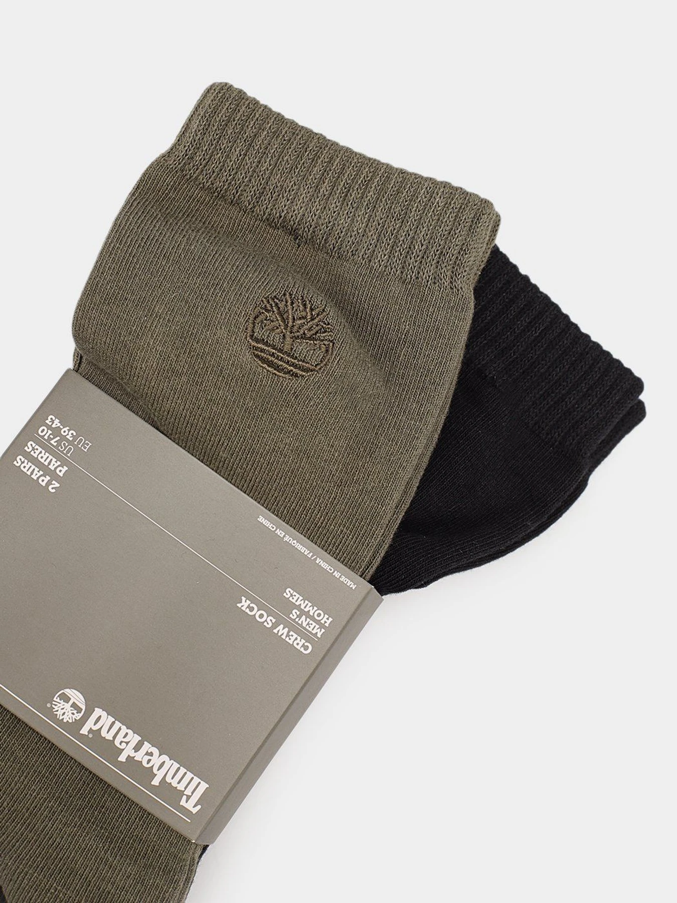 Носки и гольфы Timberland 2 Piece Basic Crew модель TB0A1EQHA58 Фото