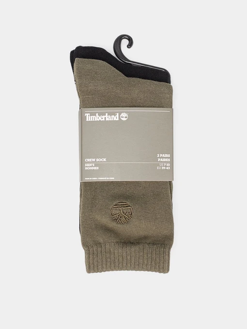 Шкарпетки та гольфи Timberland 2 Piece Basic Crew модель TB0A1EQHA58 Фото