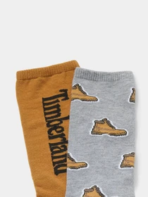 Носки и гольфы Timberland Gender 2 Pair Pack All-over Print Crew модель TB0A2PVD052 Фото