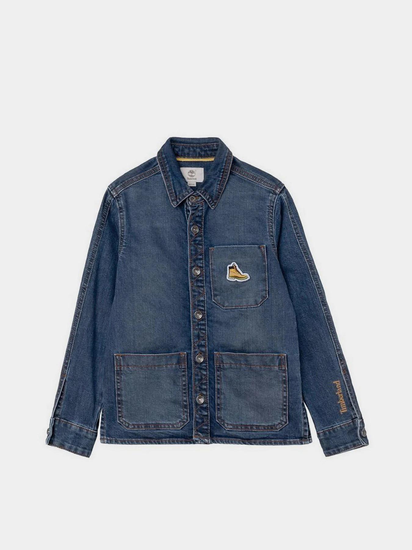 Рубашки Timberland Kids модель T25S52/Z25 Фото