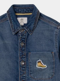 Рубашки Timberland Kids модель T25S52/Z25 Фото