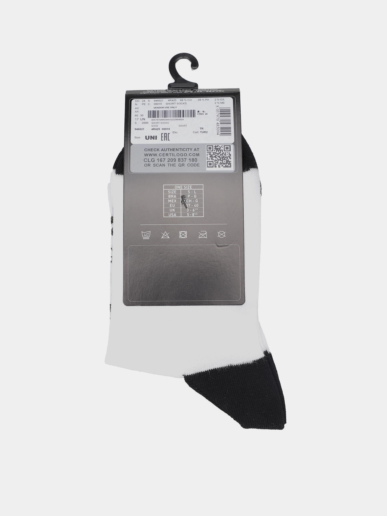 Носки и гольфы Armani Exchange 37,5 - 40 модель 946021-4R425-00010 Носки и гольфы Armani Exchange 37,5 - 40 модель 946021-4R425-00010 Фото