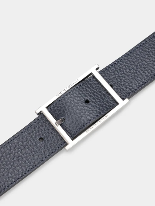 Armani Exchange Ремінь колір синій фото 3