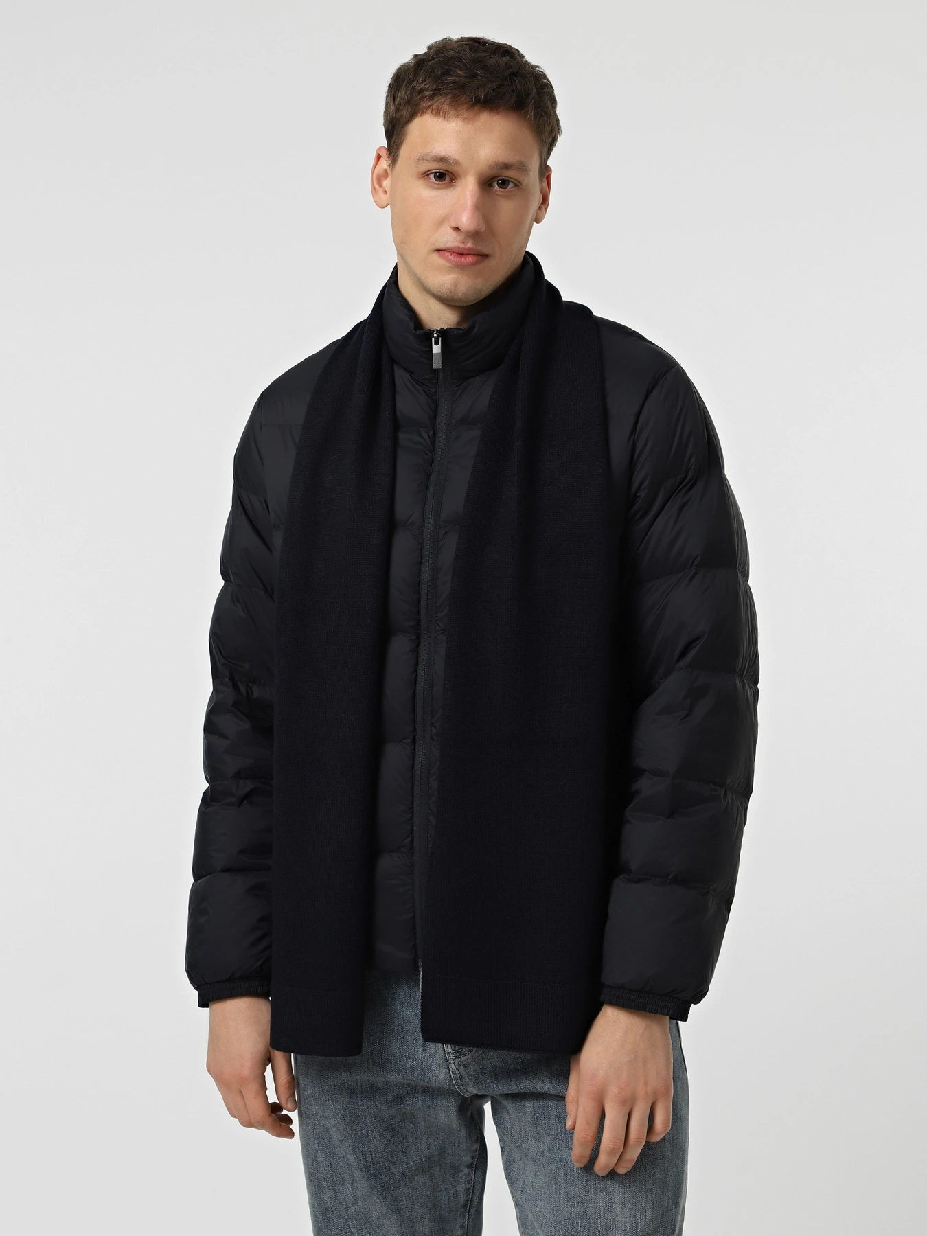 Шарфы и платки Armani Exchange модель XM001535-AF14008-UB101 Шарфы и платки Armani Exchange модель XM001535-AF14008-UB101 Фото