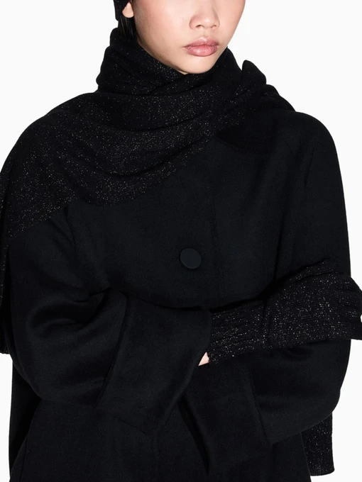 Armani Exchange Рукавички колір чорний фото 3