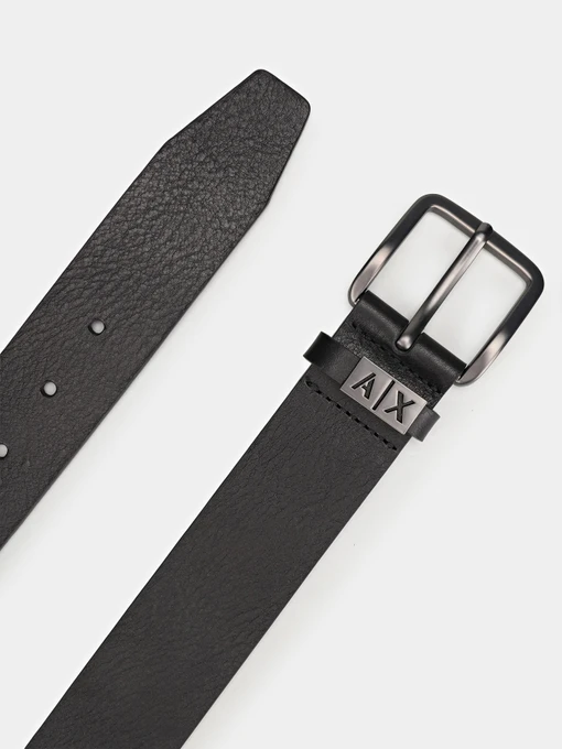 Armani Exchange Ремінь колір чорний фото 3