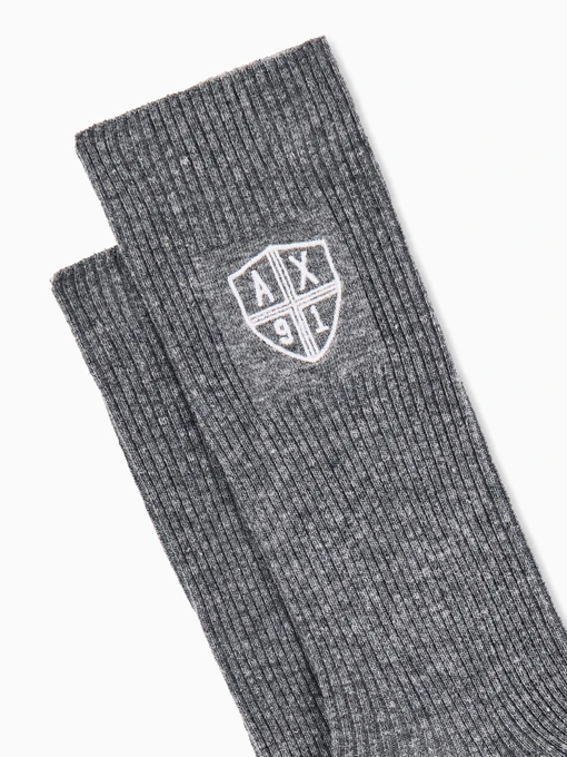 Armani Exchange Шкарпетки колір сірий фото 2