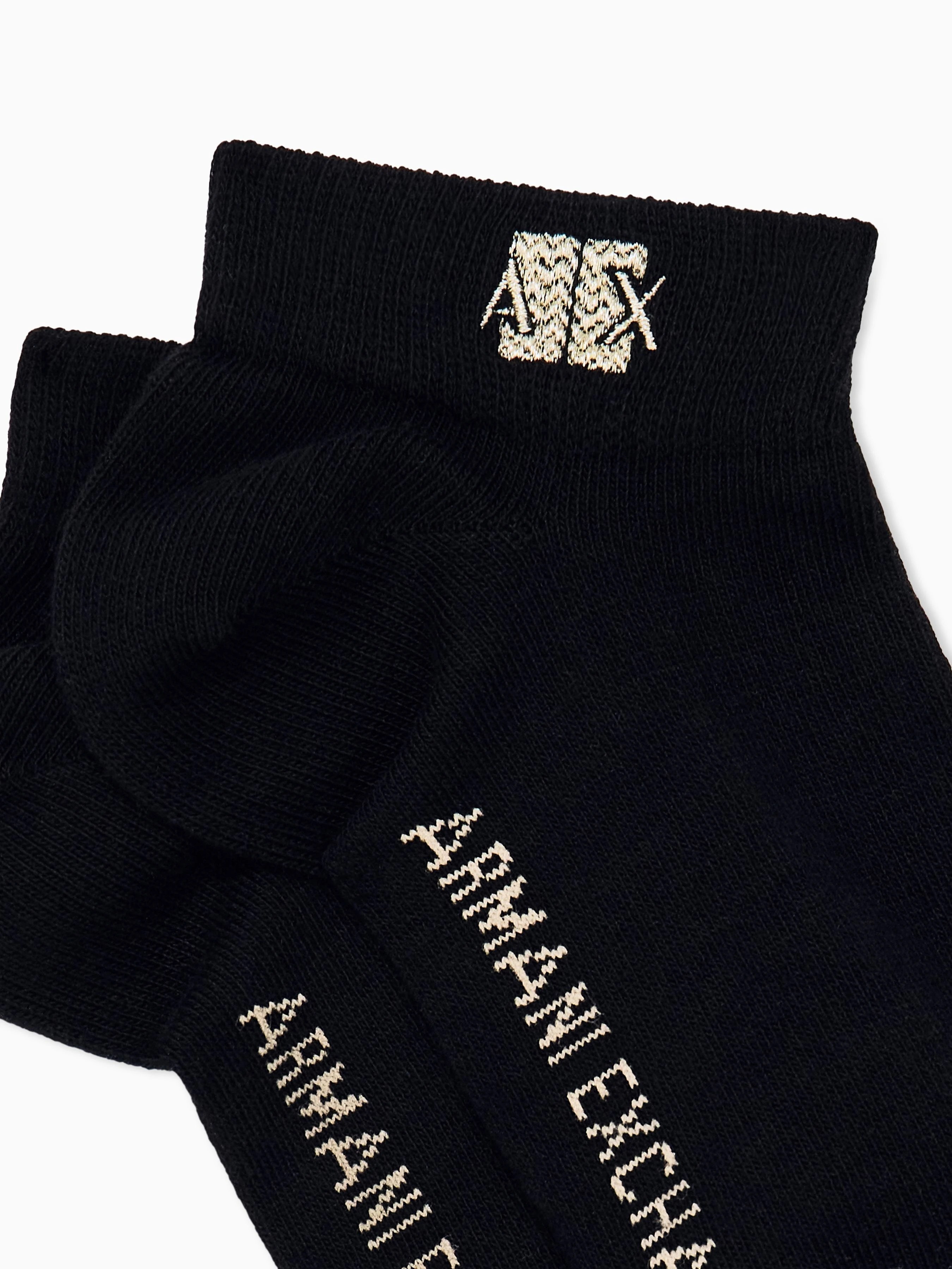 Armani Exchange Шкарпетки колір чорний фото 2