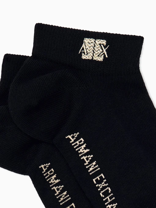 Armani Exchange Шкарпетки колір чорний фото 2